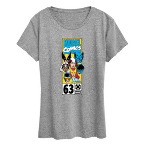 Women's - Marvel - X Men Heads Short Sleeve Graphic T-Shirt - 1 of 4
