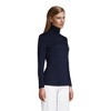 Lands' End Women's Lightweight Jersey Skimming Long Sleeve Turtleneck - 4 of 4