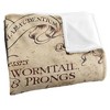 Harry Potter Marauder's Map Officially Licensed Silky Touch Super Soft Throw Blanket 50" x 60" - 3 of 4