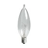 GE 40w 6pk Deco Small Base Light Bulb Clear - 4 of 4
