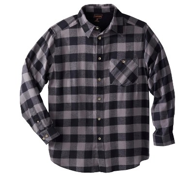 KingSize Men's Big & Tall Boulder Creek by KingSize Flannel Shirt