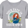 Women's - Disney - Merida Your Fate Is Your Own Oversized Graphic T-Shirt - 2 of 4