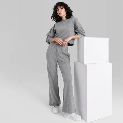 WILD FABLE Gender Neutral Unisex Oversized Color-block Sweatpants - #J077P