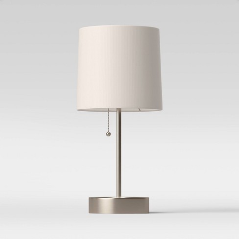Stick Lamp Gray Includes Led Light, Desk Lamps Target