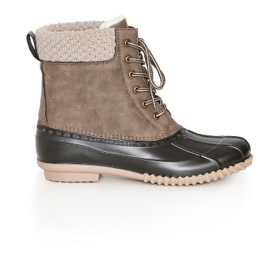 Avenue Lexi Sweater Trim Weather Boot