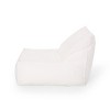 NicBex Water-Resistant Fabric Bean Bag Chair,High Density Shredded Foam Filled Lazy Chair with Removable Cover&Safety Zippers for Outdoor Use - 4 of 4