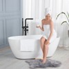 WOWOW 2-Handle Freestanding Tub Faucet with Handshower and Longer Spout - 4 of 4