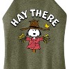 Women's - Peanuts - Snoopy Scarecrow Hay There Graphic High Neck Tank - 2 of 4