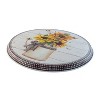 Range Kleen 4pk Round Garden Harvest Burner Kover Set by Lucca Sheppard: Multicolored Tin Stove Burner Covers, Decorative Accent - 3 of 4