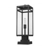 Z-Lite Nuri 1 - Light Lantern in  Black - 3 of 4