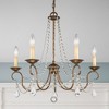 Livex Lighting Pennington 5 - Light Chandelier in  Hand Applied Venetian Golden Bronze - 2 of 2