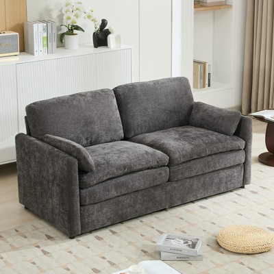 Runesay Upholstered Loveseat Sofa with Plush Cushion