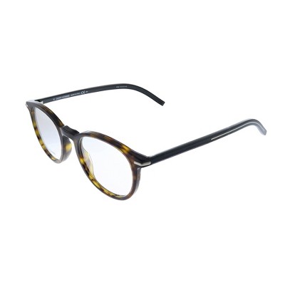 Dior CD BLACKTIE270 086 Unisex Round Eyeglasses Havana 49mm