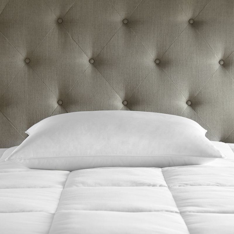 Downlite White Goose Chamber Hotel Bed Pillow., 3 of 9