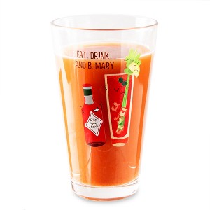 Pavilion Gift Company - Bloody Mary - 16 oz Pint Glass Tumbler - Drinkware - 1 of 1
