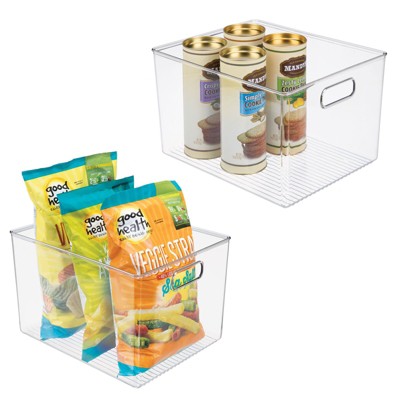 7x 14.5x 4 Medium Fridge & Pantry Bin Clear - Brightroom™ : Target