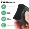 Unique Bargains Rectangle PVC Durable Anti-Slip Furniture Leg Caps - 2 of 4