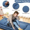 Nasitip Futon Mattress, Japanese Floor Mattress Foldable Tatami Mat, Roll Up Floor Bed Mattress/ Floor Play Mat, for Dorm House Guest - 4 of 4