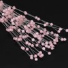 Unique Bargains No Fading Plastic Decorations Pearl String Bouquet 60 Pcs - 4 of 4
