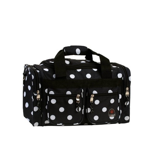 Rockland 31l Duffel Bag - Black Dot : Target