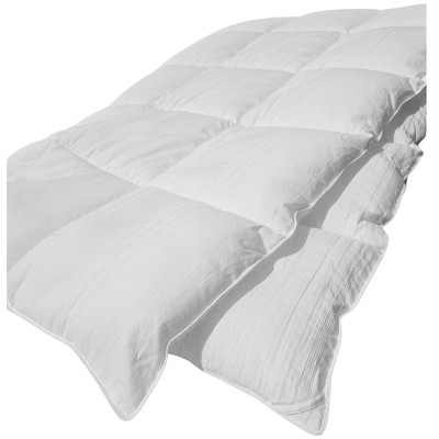 East Coast Bedding 100% Cotton Jacquard Duvet Insert – 300TC Cover, 300GSM Microfiber Fill – Twin, Full, Queen, King