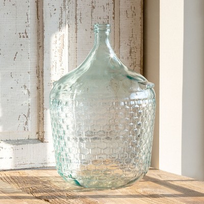 Park Hill Collection Cellar Bottle Embossed Basketweave Large