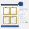 Avery Labels, 4" x 3-1/3", Gold-Metallic Berries, Glossy, 40ct - 3 of 4