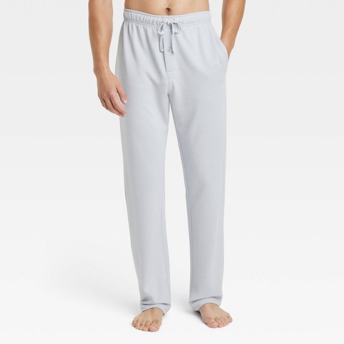 Men's Ottoman Elevated Knit Pajama Pants - Goodfellow & Co™ Gray S : Target