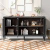 Modern Sideboard Buffet Cabinet, Accent Storage Cabinet With Adjustable Shelf, Entryway Cabinet, Media Console Table for Kitchen Living Room - 2 of 4