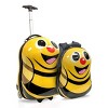 TUCCI BusyBee 2pc Kids' Hardside Carry On Luggage Set with 16" Suitcase & 13" Backpack - 3 of 4