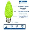 Novelty Lights C9 LED Faceted Christmas Replacement Bulbs Dimmable 25 Pack - 2 of 4