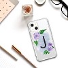 OTM Essentials Apple iPhone 15 Plus/iPhone 14 Plus Monogram Clear Tough Edge Floral Case - 2 of 4