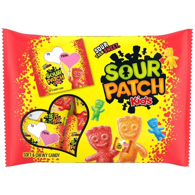 Sour Patch Kids Valentine's Classroom Exchange Bag - 9.7oz/22ct