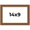 PosterPalooza | Photo Size Classic Gold Picture Frame - UV Acrylic, Foam Board Backing, Hanging Hardware - 2 of 4