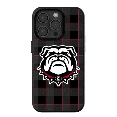 Keyscaper NCAA SEC Universities Plaid MagSafe Compatible Cell Phone Case for Apple iPhone