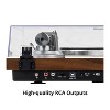 Dayton Audio® Bluetooth® 2-Speed Belt-Drive Turntable with USB and Audio-Technica® AT-VM95E Cartridge - 4 of 4