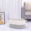 REGALWOVEN 2 Pack Woven Handles Shelf Closet Storage Basket - 4 of 4