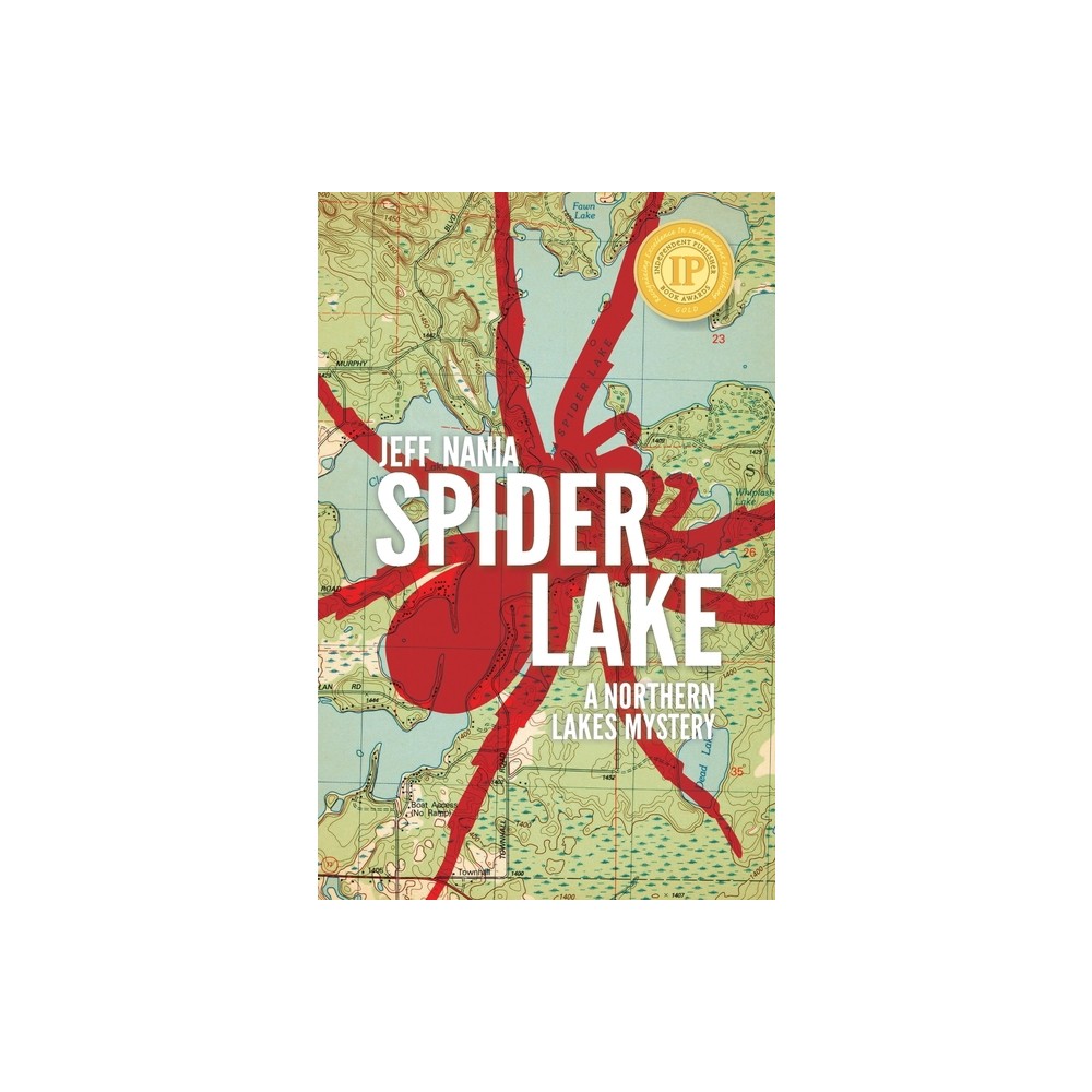 Spider Lake - (John Cabrelli Northern Lakes Mysteries) by Jeff Nania (Paperback)