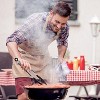 NewHome "11-Piece Silicone Cooking Utensil Set with Wooden Handles – Heat-Resistant Kitchenware Set with Holder" Black - 2 of 4