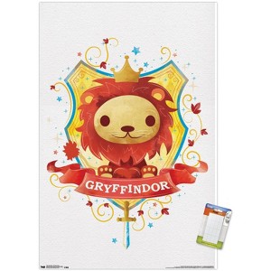 Trends International The Wizarding World: Harry Potter - Gryffindor Charm Unframed Wall Poster Prints - 1 of 4