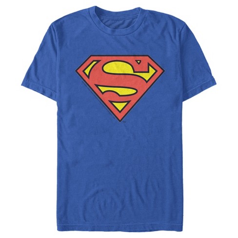 Men S Superman Logo Classic T Shirt Target