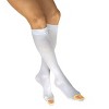 Jobst AntiEm/GP Knee High Stockings Medium Regular White - 3 of 3