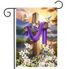Briarwood Lane Spring Garden Flag 12x18 For Outdoor Easter Sunrise Cross For Easter Garden Flag Flags For Outside - 2 of 4