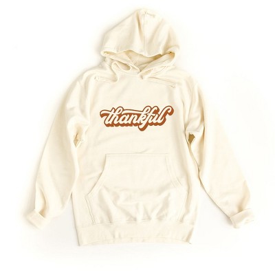 Simply Sage Market Women's Graphic Hoodie Retro Thankful