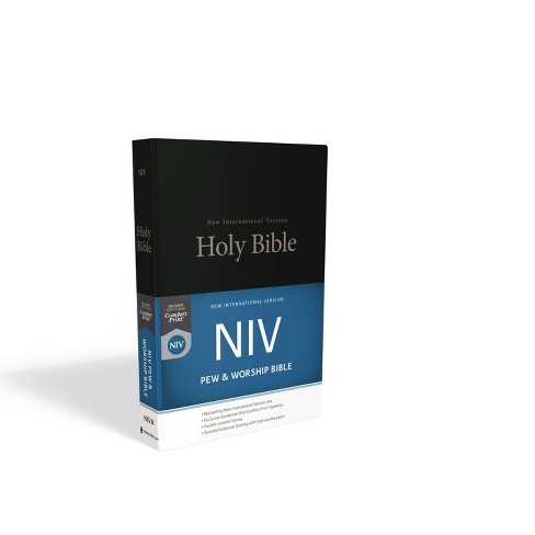 Niv, Pew And Worship Bible, Hardcover, Black - By Zondervan : Target