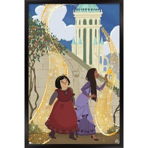 Trends International Disney Wish - Collage Poster 3 (Friends) Framed Wall Poster Prints - 1 of 4
