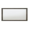 FONTOI Mirror Furniture Floor Mirror Rectangular Frame Design Adds Modern Balance and Brightness for Bedroom Living Room, Gray,Oak, 1"*46"*32" - 3 of 4