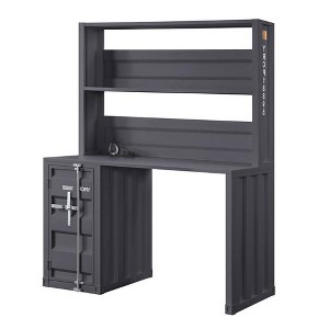 Cargo 47" Desks Gunmetal - Acme Furniture - 1 of 4