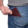Alpine Swiss Men’s Spencer RFID Leather Wallet – Bifold with Flip ID, Divided Bill Section & Gift Box - 4 of 4