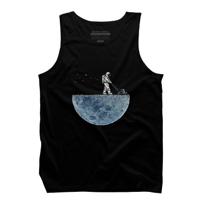 Men's Design By Humans Mown By Buko Tank Top